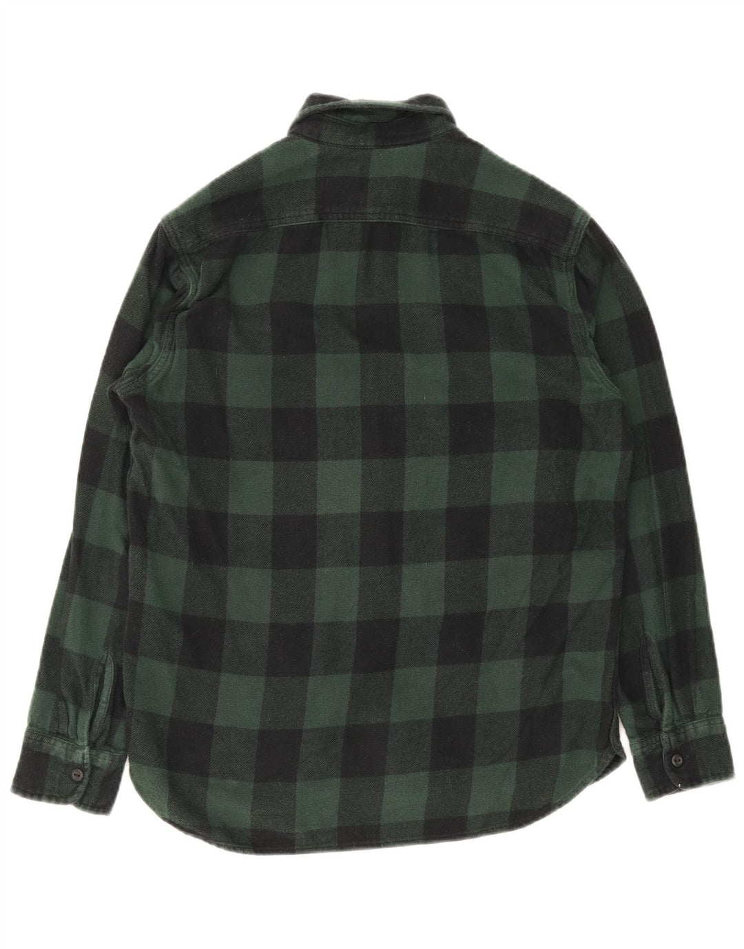 Levi's Herren-Flanellhemd, kleine grüne Gingham-Baumwolle