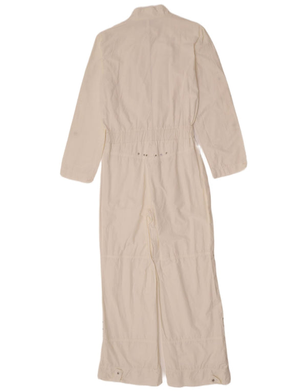 Tuzzi Langarm-Overall für Damen, UK 12, mittelweiße Baumwolle