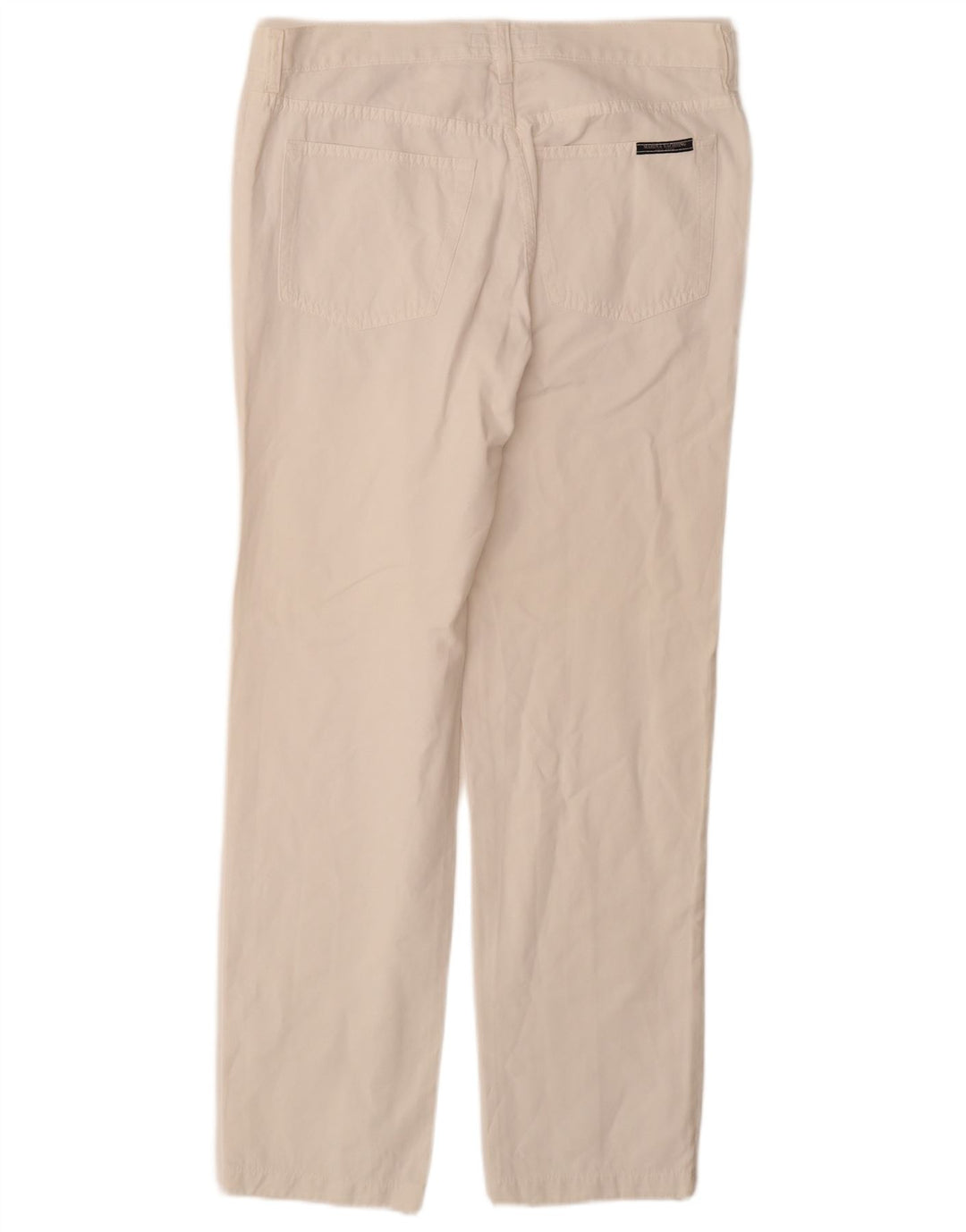 MARINA YACHTING Gerade Freizeithose für Herren, W36, L31, weiße Baumwolle