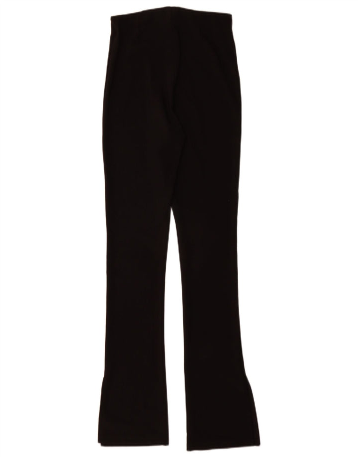 Zara Damen Flare Leggings UK 8 Small Schwarz