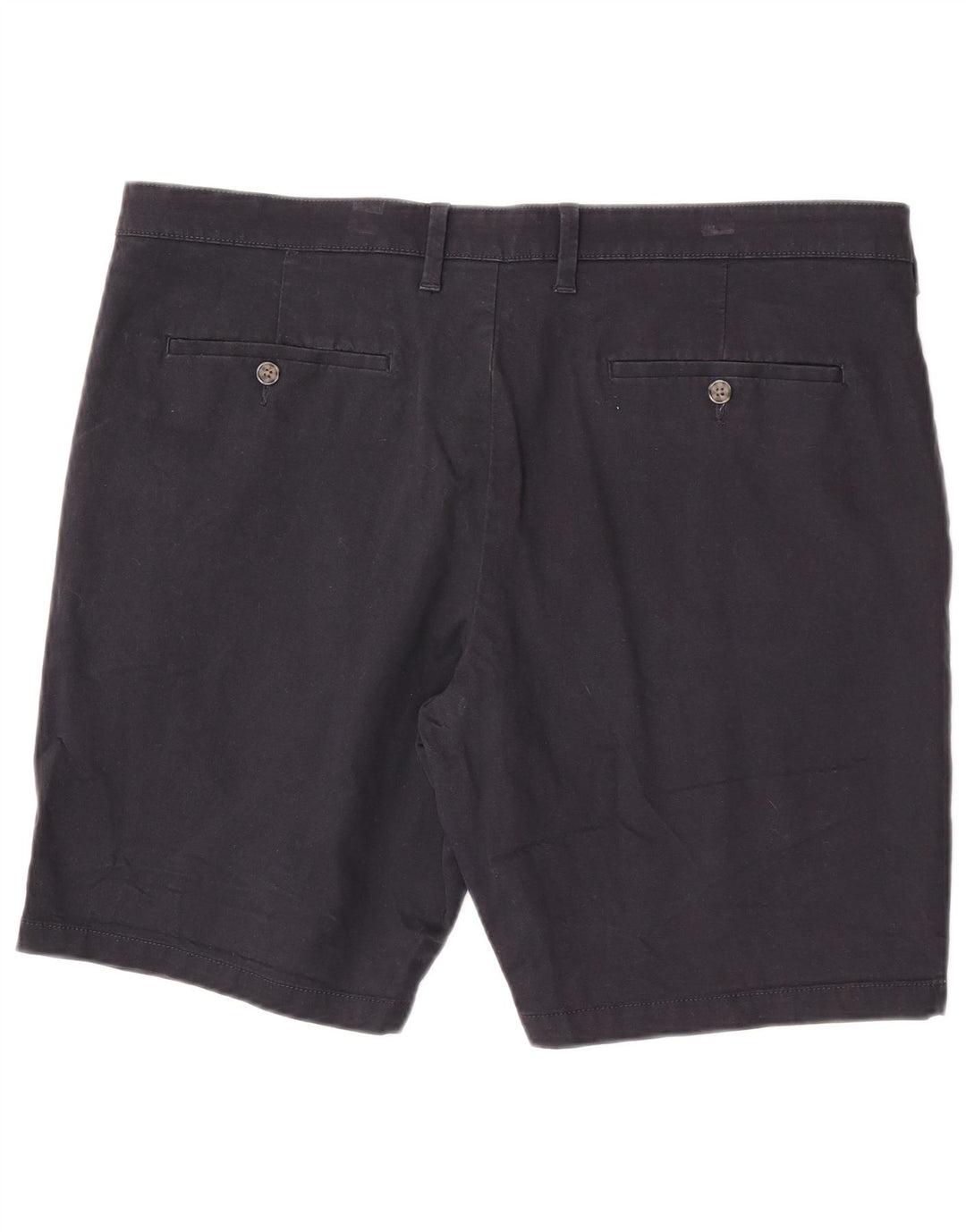 Marks & Spencer Herren Chinoshorts W40 XL Marineblau Baumwolle