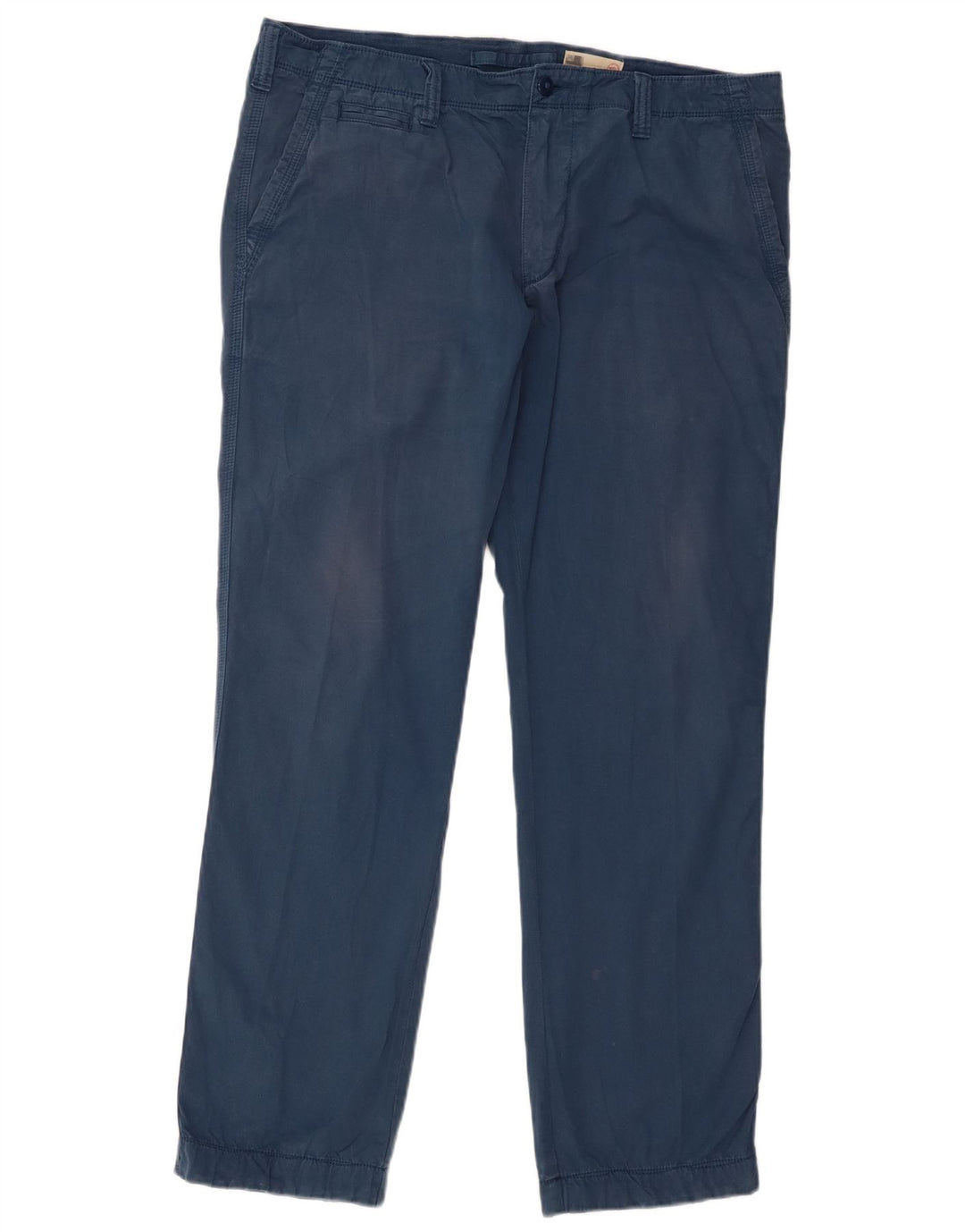 Gerade Herren-Chinohose von Marks & Spencer, W36, L29, Blau, Baumwolle