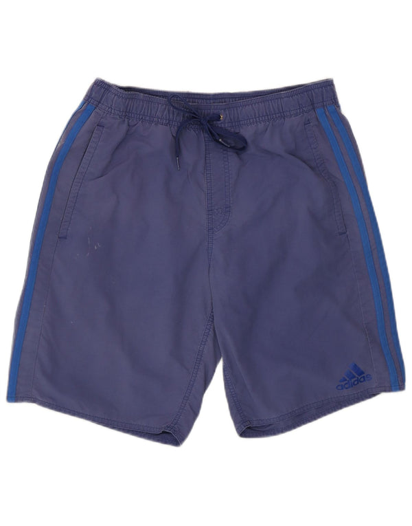 ADIDAS Herren Sport Shorts Small Blau Polyester