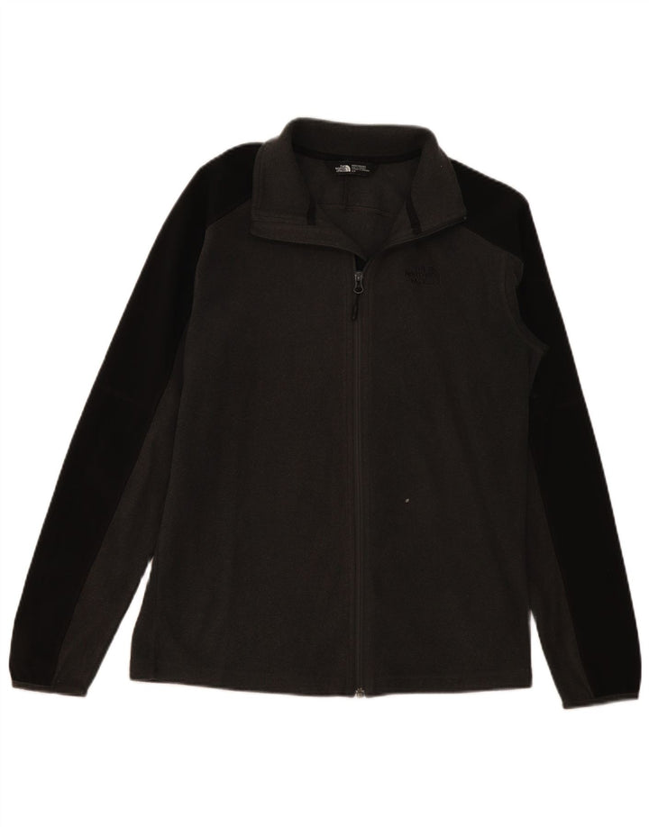 The North Face Herren-Fleecejacke UK 36 Small Graues Colourblock-Polyester