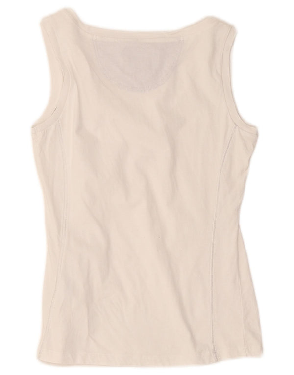 Champion Womens Heritage Classics Weste Top UK 12 Mittelweiße Baumwolle