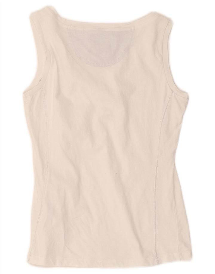 Champion Womens Heritage Classics Weste Top UK 12 Mittelweiße Baumwolle