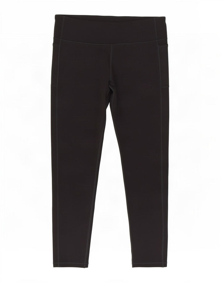 Gap Damen Leggings UK 18 XL Schwarz Polyester
