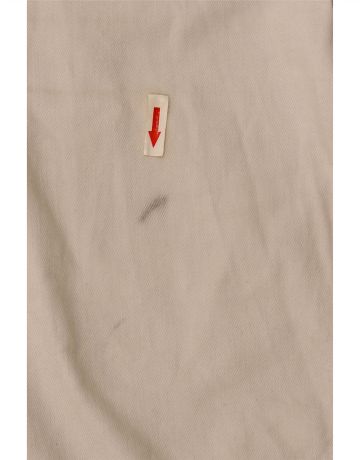 Zara Damen Bootcut Jeans EU 36 XS W26 L28 Off White
