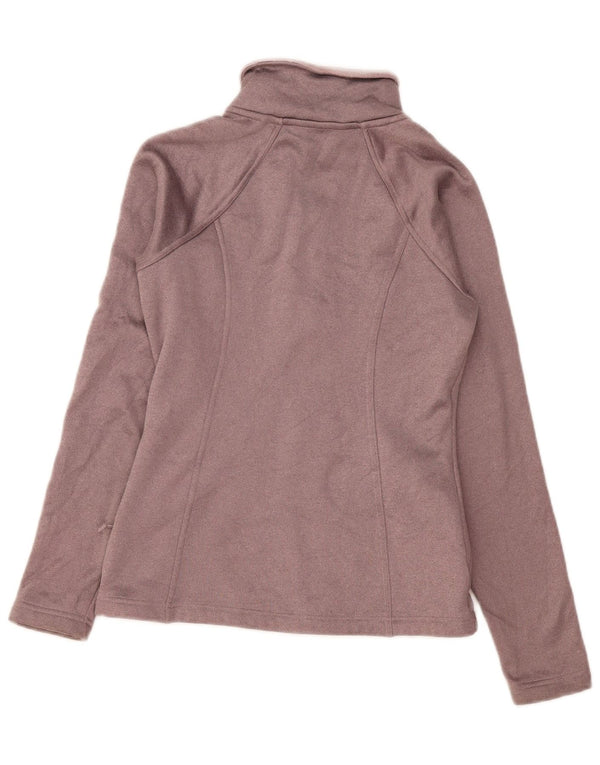 The North Face Womens Tracksuit Top Jacket UK 10 Small Pink Polyester