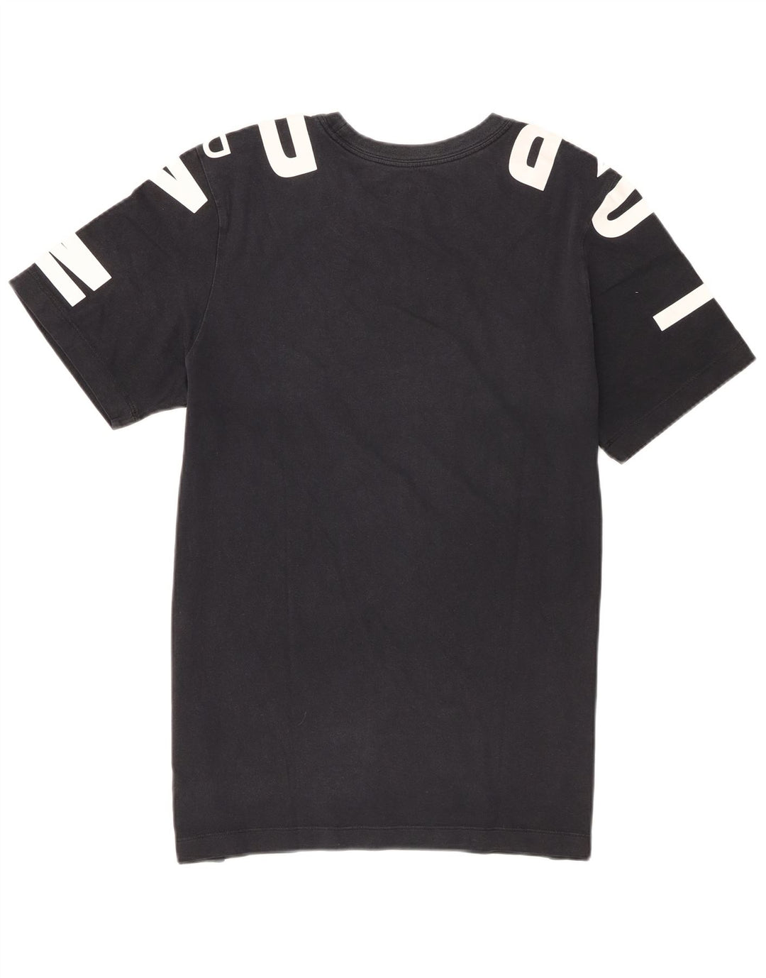 Jordan Herren Grafik-T-Shirt-Oberteil aus mittelschwarzer Baumwolle