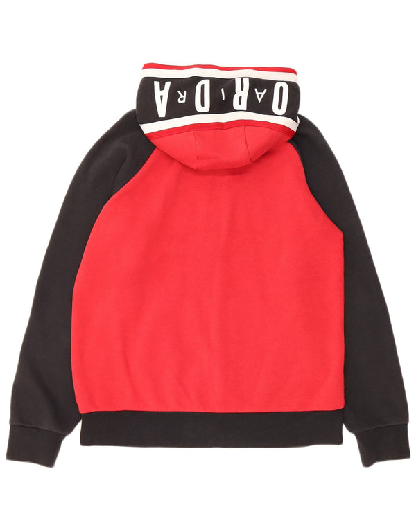 Jordan Boys Graphic Zip Hoodie Sweater 13–14 Jahre XL Roter Farbblock