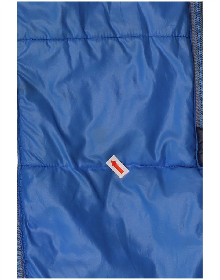 Belfe Herren Wattierte Jacke IT 56 3XL Blau Colourblock