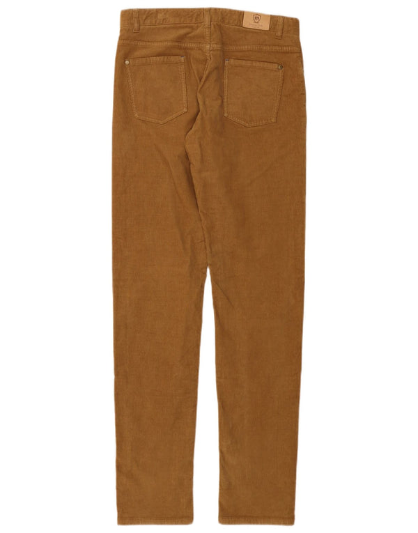 MASSIMO DUTTI Schmale Cordhose für Jungen, 13–14 Jahre, W28, L32, braune Baumwolle