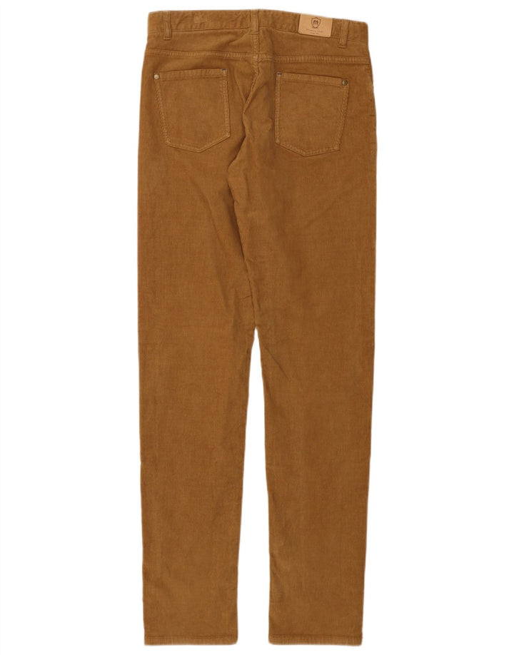 MASSIMO DUTTI Schmale Cordhose für Jungen, 13–14 Jahre, W28, L32, braune Baumwolle