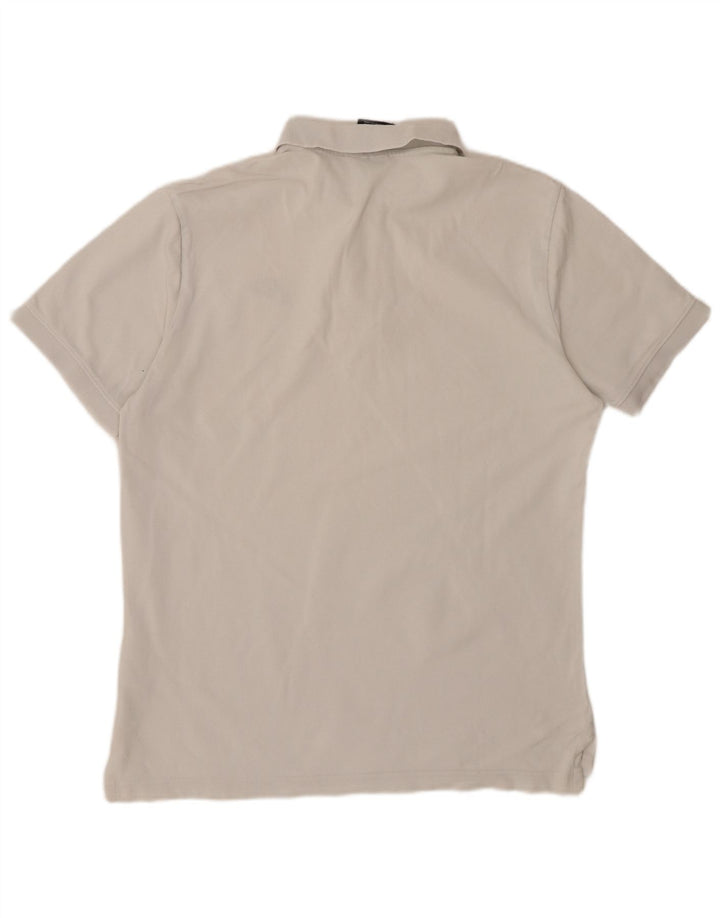 NIKE Herren-Poloshirt, mittelweiße Baumwolle