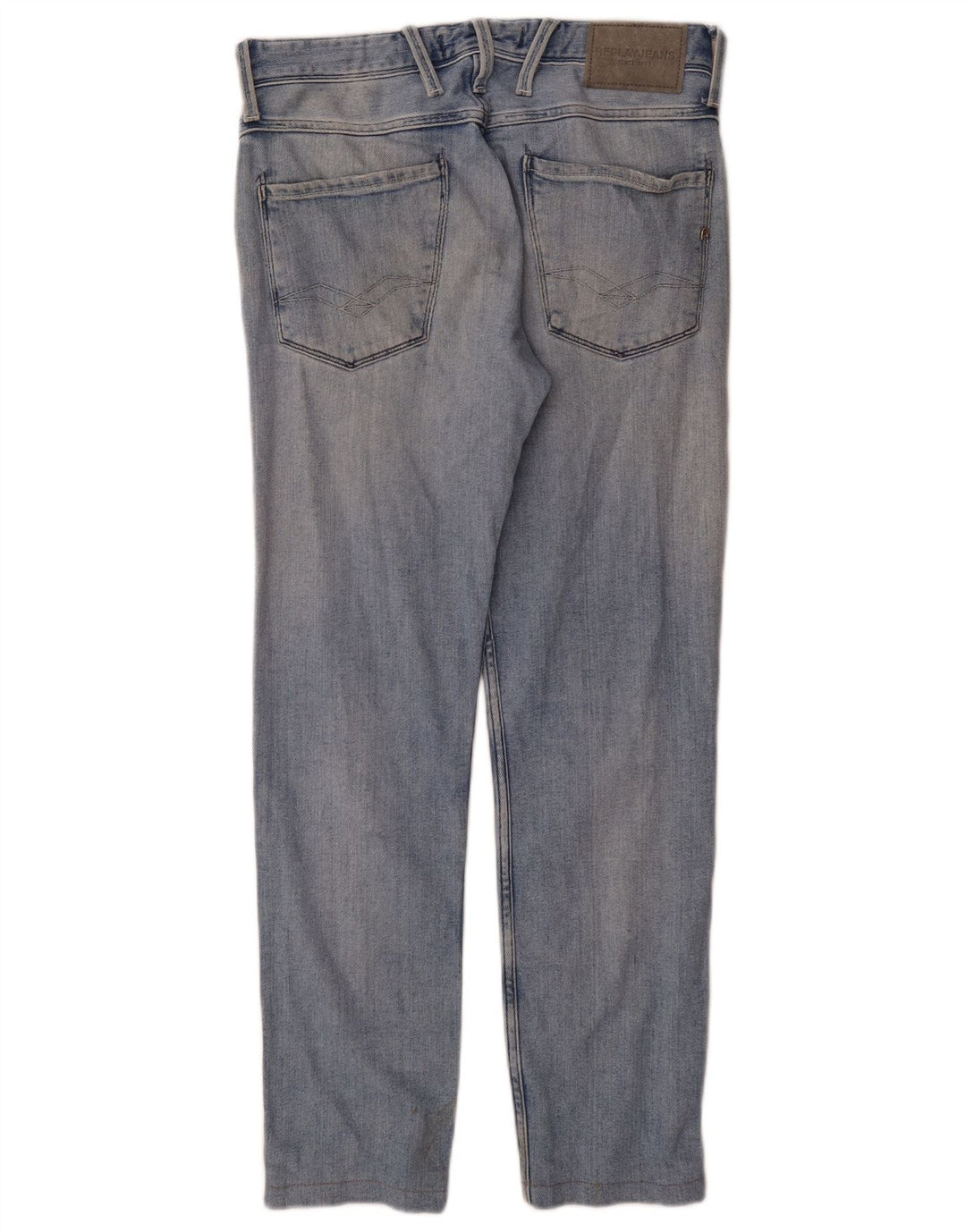 Replay Herren Anbass Slim Jeans W29 L30 Blau