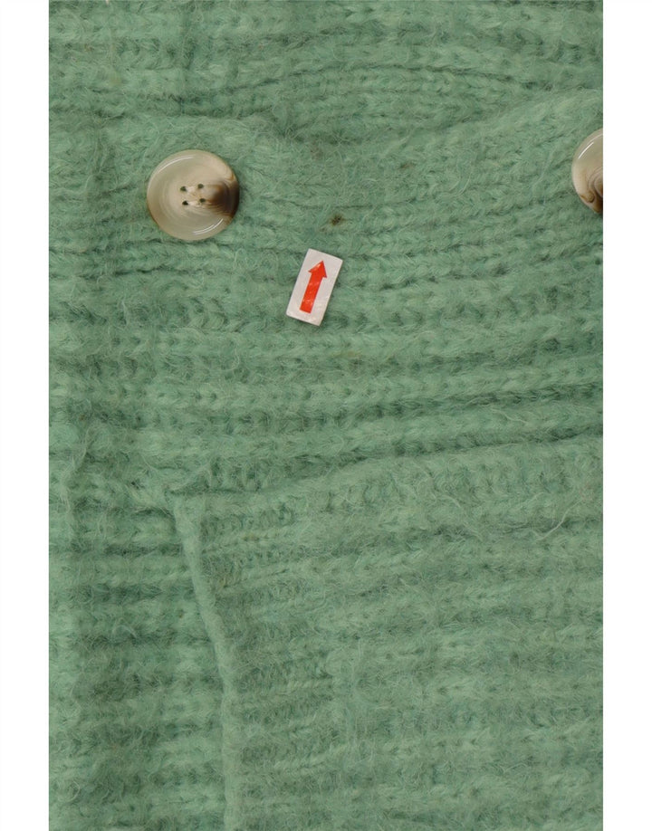 Oasis Damen-Cardigan mit lockerer Passform, UK 14, Mittelgrün, Polyester