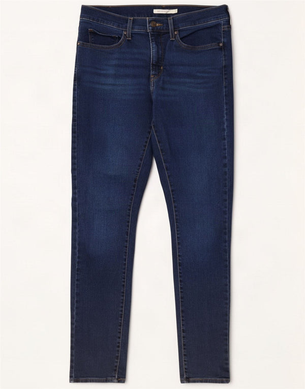 Levi's Damen 312 Shaping Slim Jeans W31 L32 Blaue Baumwolle