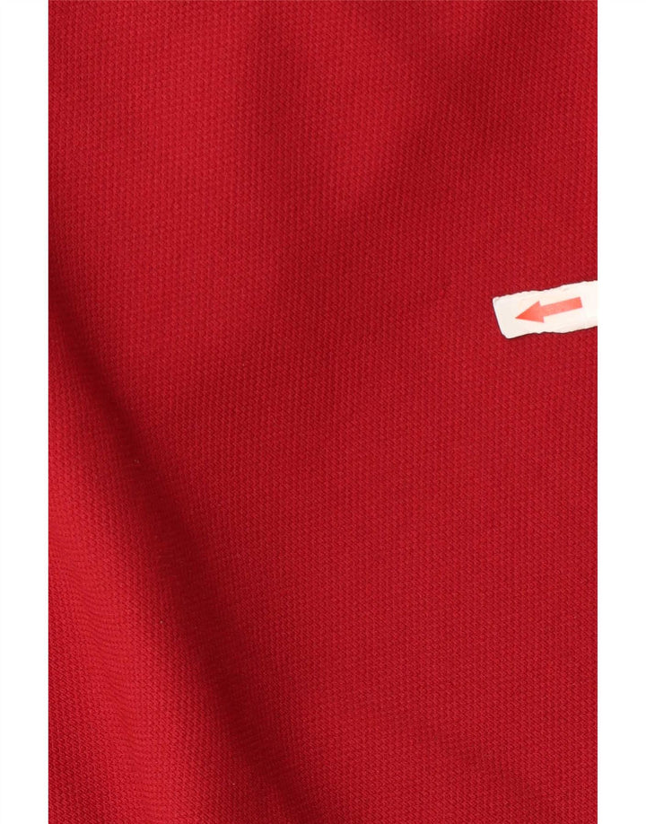 Biemme Herren Pullover Trainingsanzug Top Jacke 2XL Rot Polyester