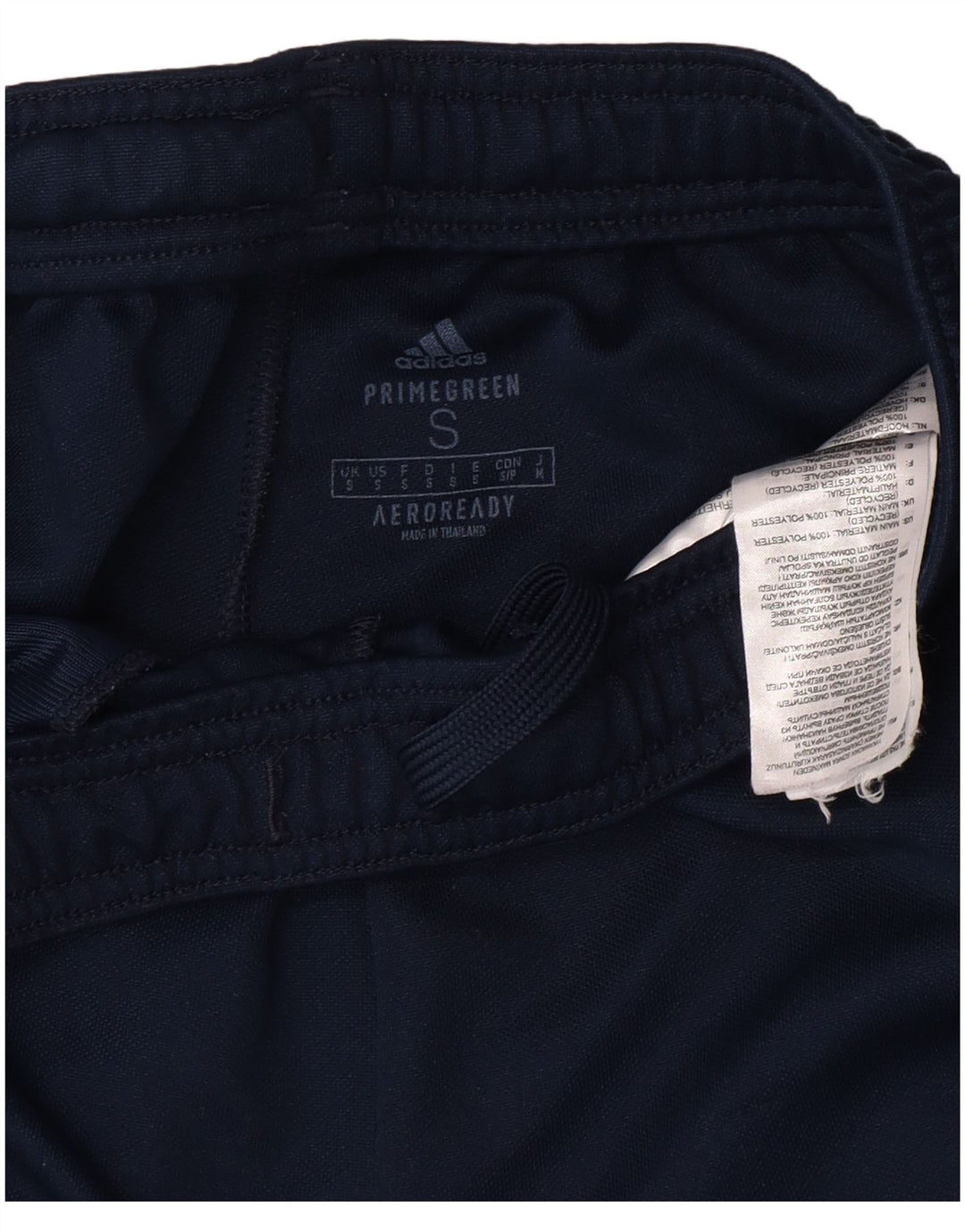 Adidas Herren-Trainingshose, klein, marineblau, Polyester
