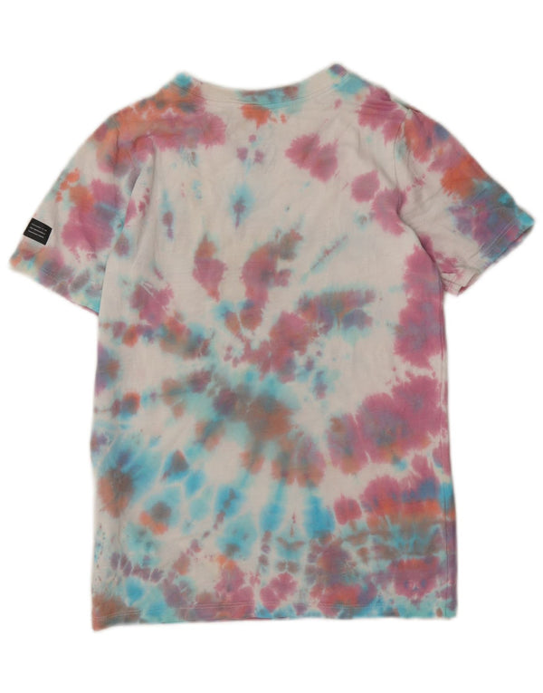 Nike Dri Fit Grafik-T-Shirt für Jungen, 8–9 Jahre, Größe S, mehrfarbig, Batikfärbung