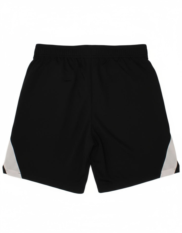 NIKE Boys Dri Fit Sport Shorts 10-11 Years Medium Black Colourblock