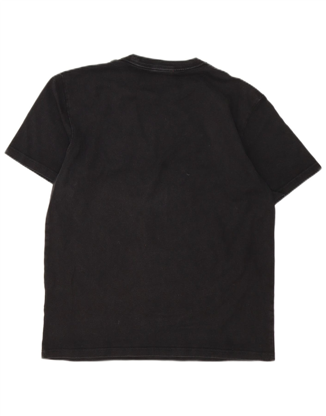 Carhartt Herren Grafik-T-Shirt-Oberteil aus mittelschwarzer Baumwolle