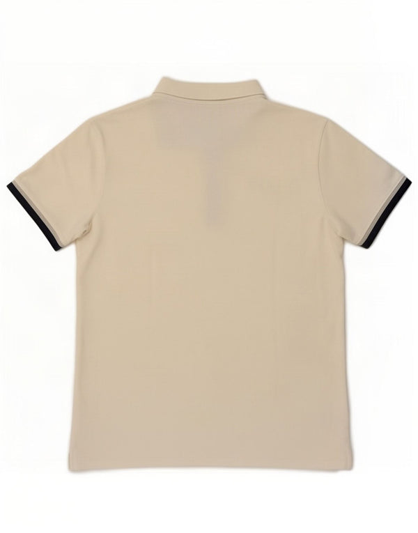 Guess Slim Fit Herren-Poloshirt XL aus weißer Baumwolle