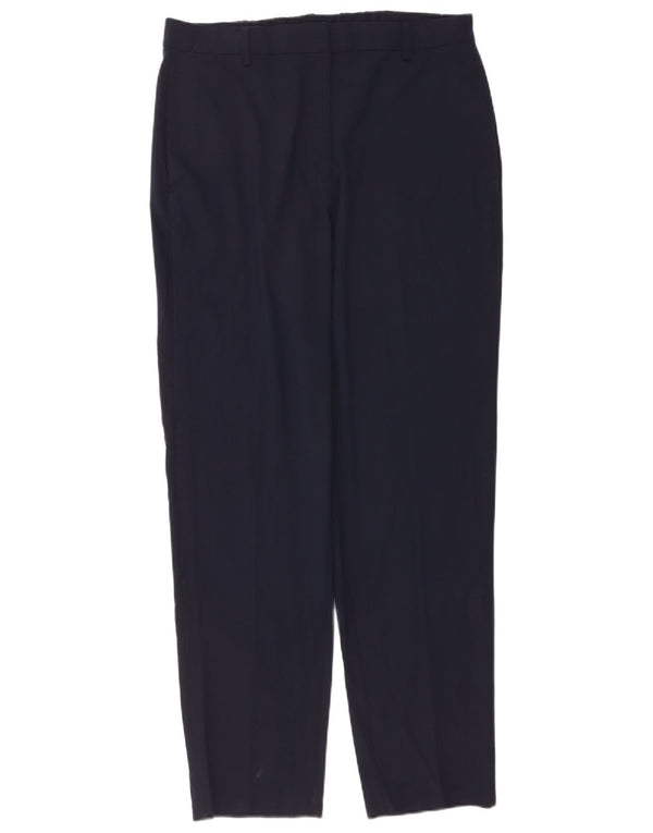 Marks & Spencer Damen Tapered Chinohose UK 14 Large W34 L30 Marineblau