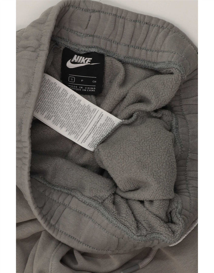 Nike Herren-Trainingshose mit Grafik, Größe S, Baumwolle, Grau