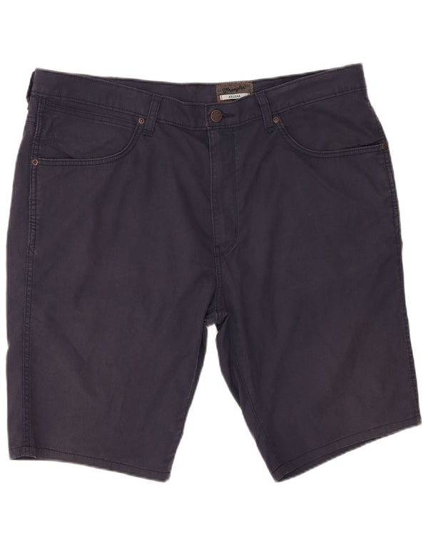 Wrangler Herren Arizona Stretch Casual Shorts W40 XL Marineblau Baumwolle