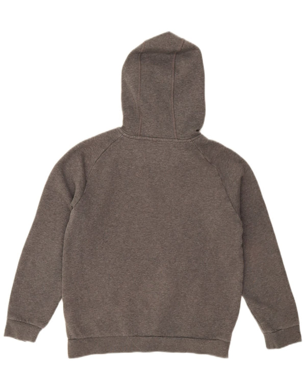 Adidas Jungen Kapuzenpullover, 11–12 Jahre, graue Baumwolle