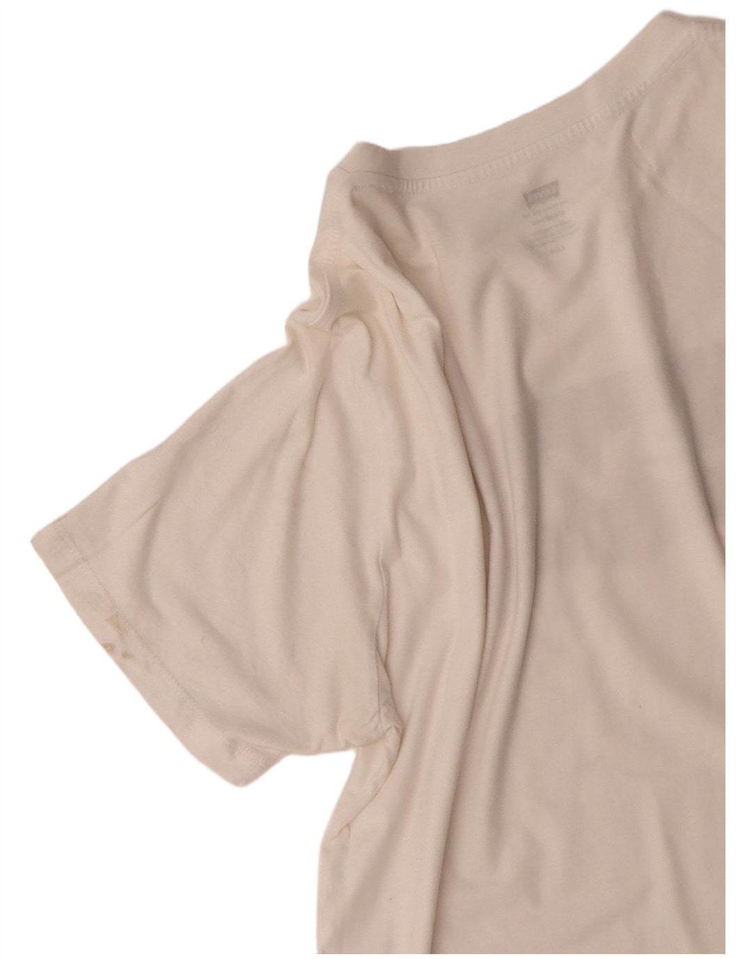 Levi's Herren-T-Shirt mit Standard-Passform, Grafik, Größe L, aus weißer Baumwolle