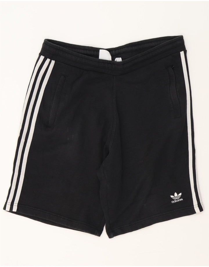 ADIDAS Herren Sportshorts Große schwarze Baumwolle