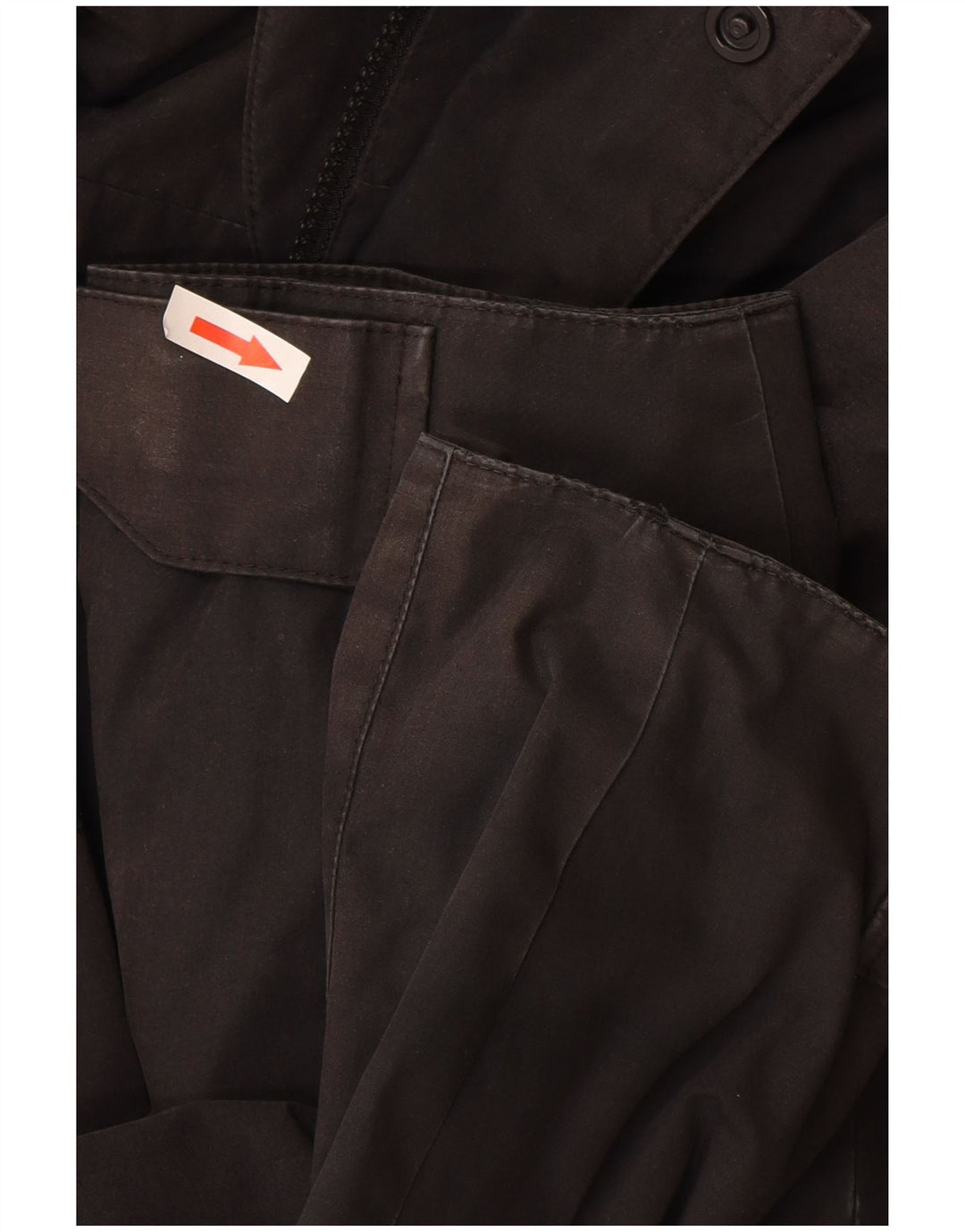 Jack Wolfskin Herren-Windbreakerjacke mit Kapuze, UK 40/42, Größe L, Schwarz, Polyester