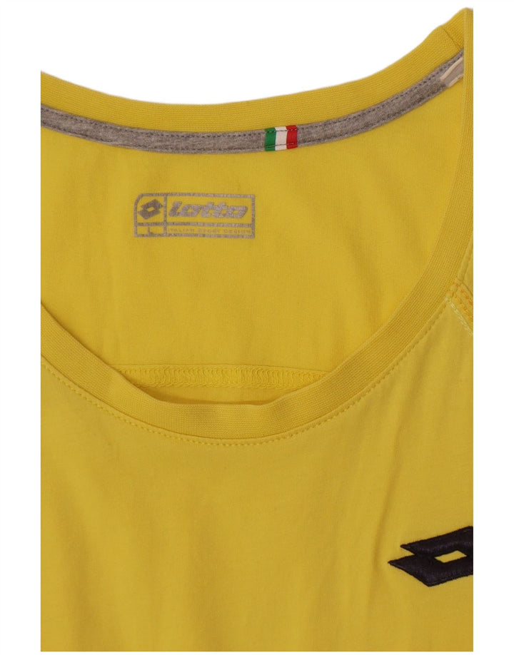 Lotto Damen Weste Top UK 16 Large Gelb