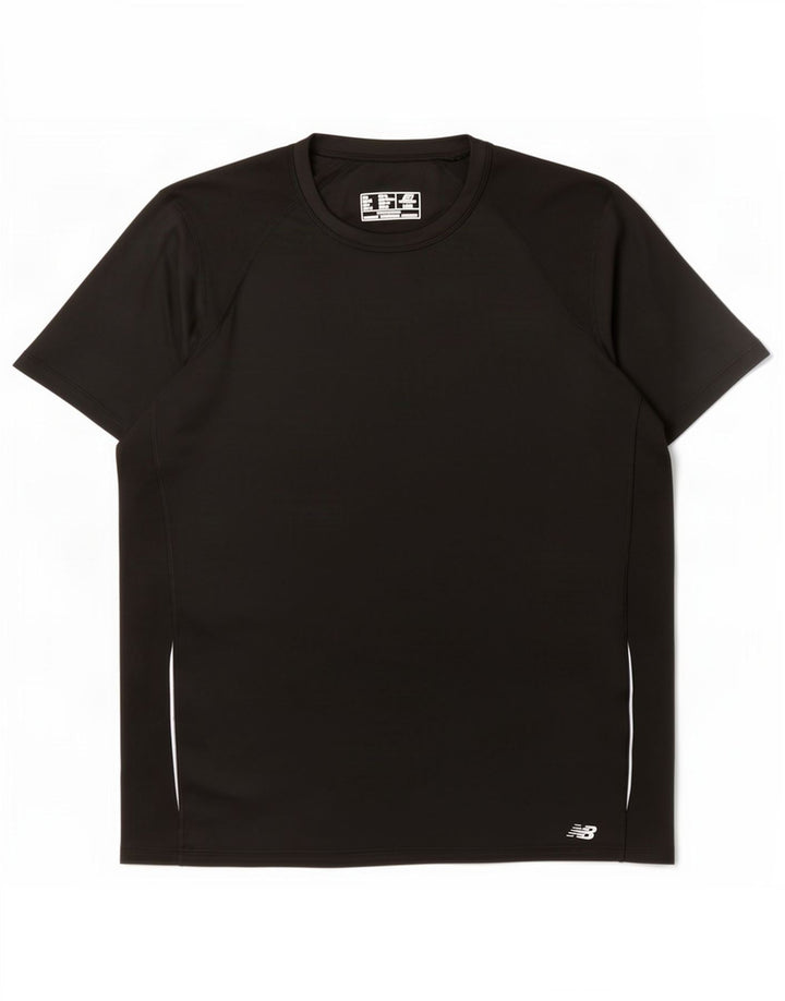 New Balance Herren T-Shirt Top Large Schwarz