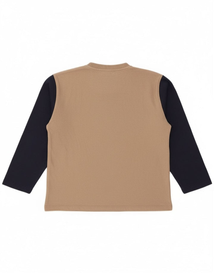 Fila Grafik-Sweatshirt für Jungen, 13–14 Jahre, groß, Beige, Farbblock