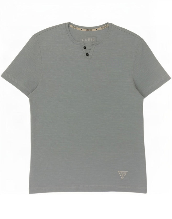 Guess Herren T-Shirt Top XS Blau meliert
