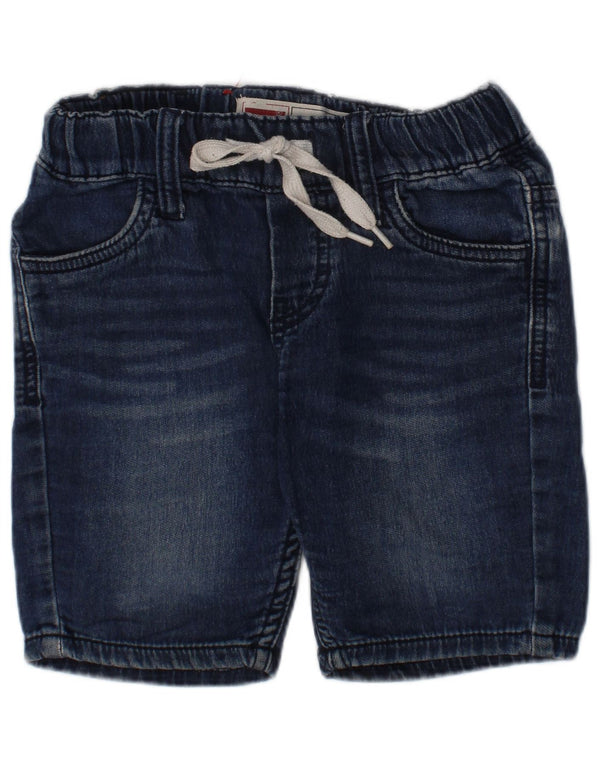 LEVI'S Mädchen-Jeansshorts, 4–5 Jahre, W22, blaue Baumwolle