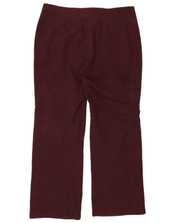Dkny Damen-Trainingshose mit Grafik, UK 14, mittleres Burgunderrot, Farbblock