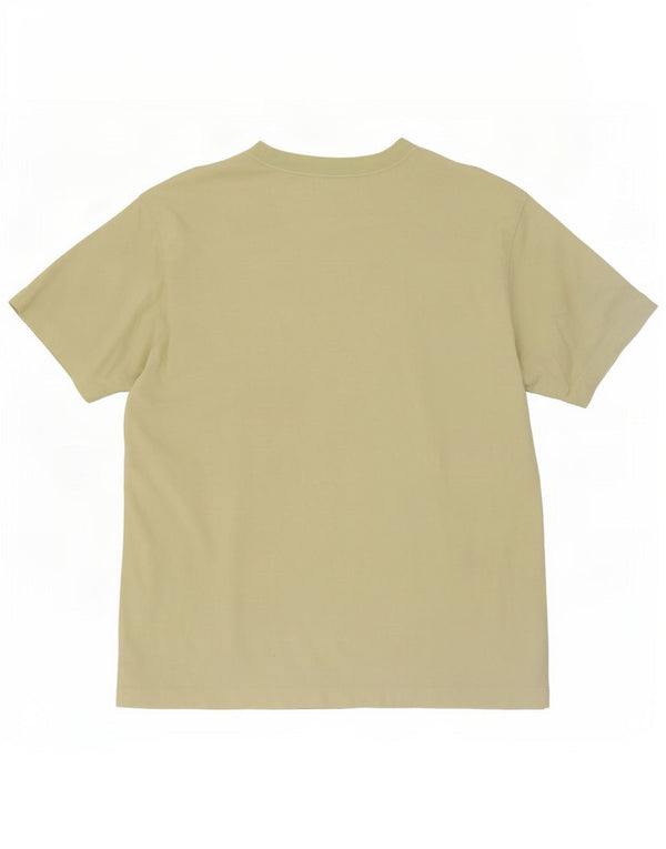 Nike Herren T-Shirt Top Small Grüne Baumwolle