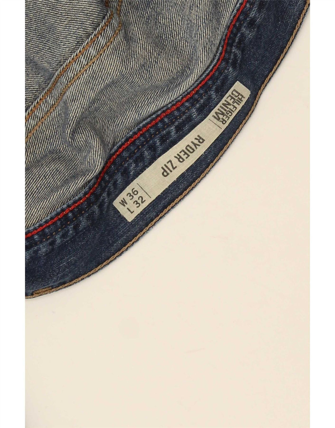 Tommy Hilfiger Herren Ryder Zip Regular Straight Jeans W36 L32 Blau