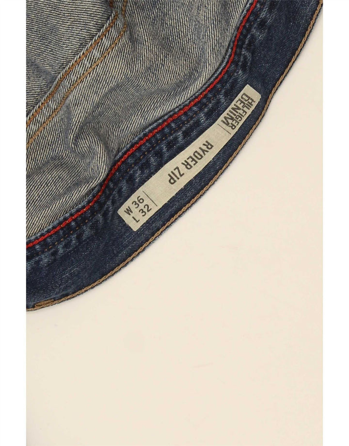 Tommy Hilfiger Herren Ryder Zip Regular Straight Jeans W36 L32 Blau