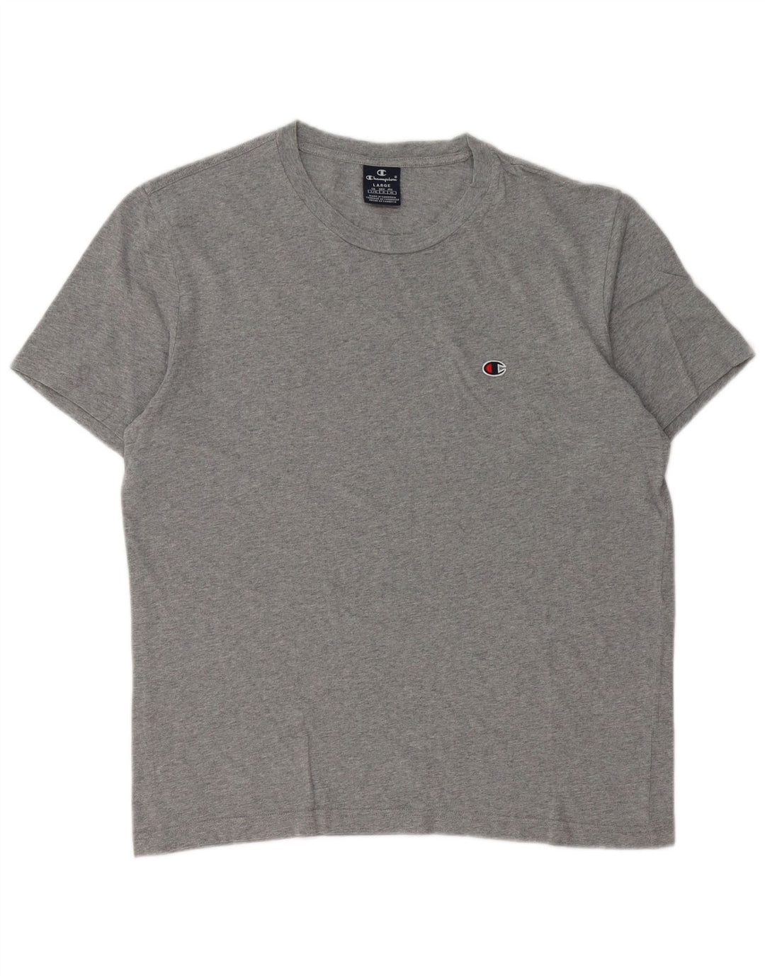 Champion Herren T-Shirt Top Large Grau meliert