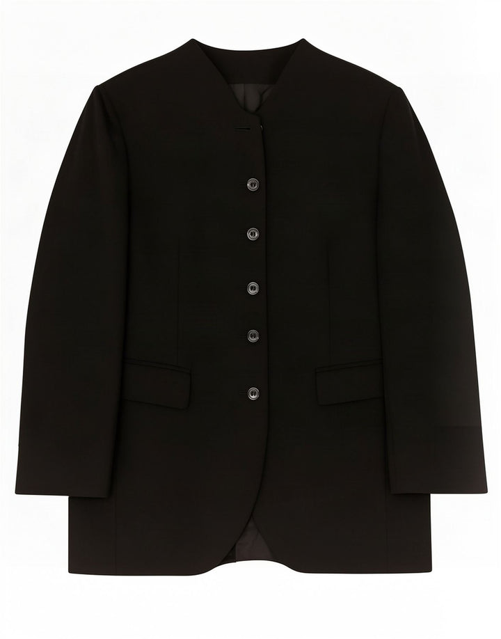 Marks & Spencer Damen St. Michael 5-Knopf-Blazerjacke UK 14 Large Schwarz