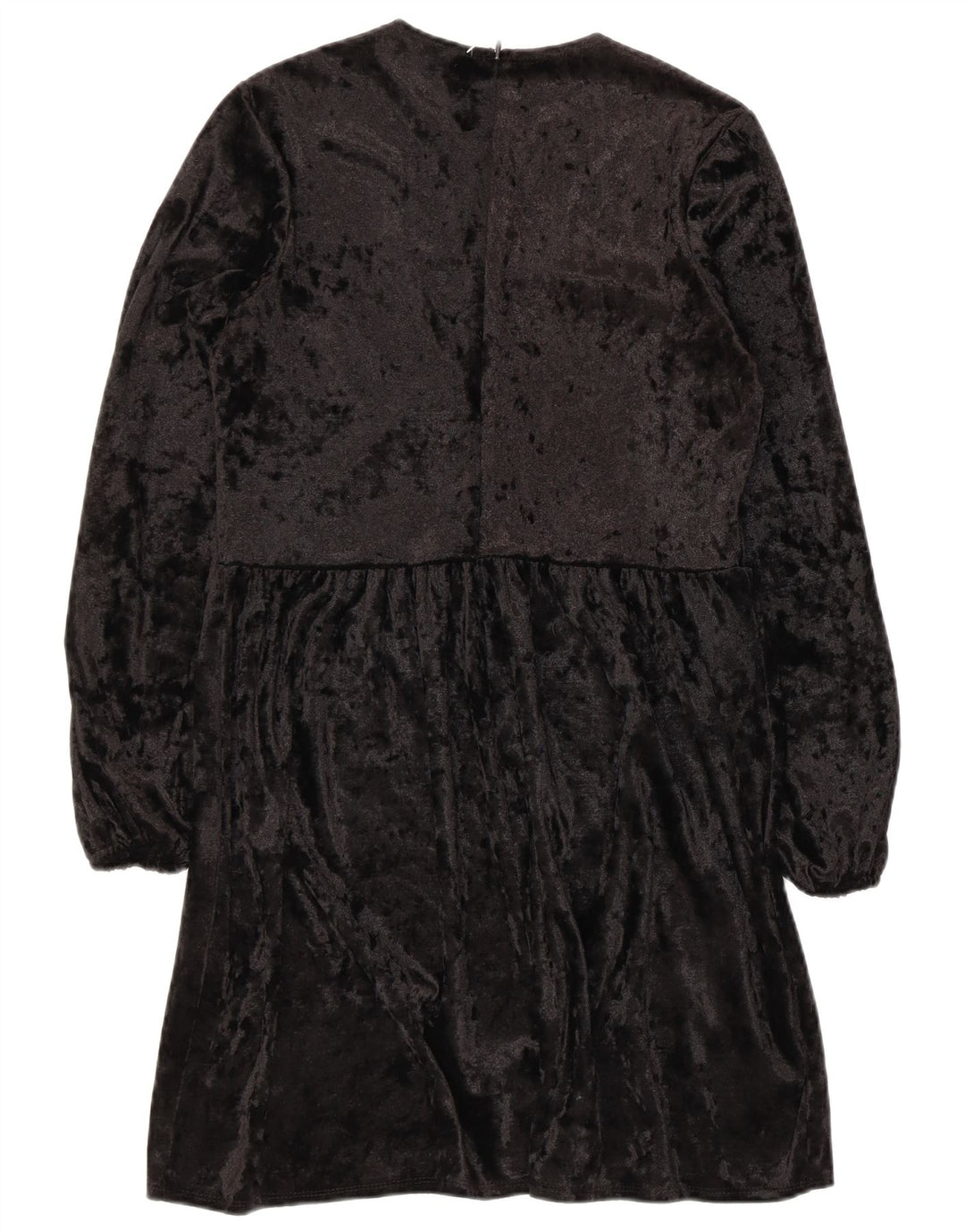 Asos Damen-Langarmkleid in A-Linie, Größe S, Schwarz, Polyester