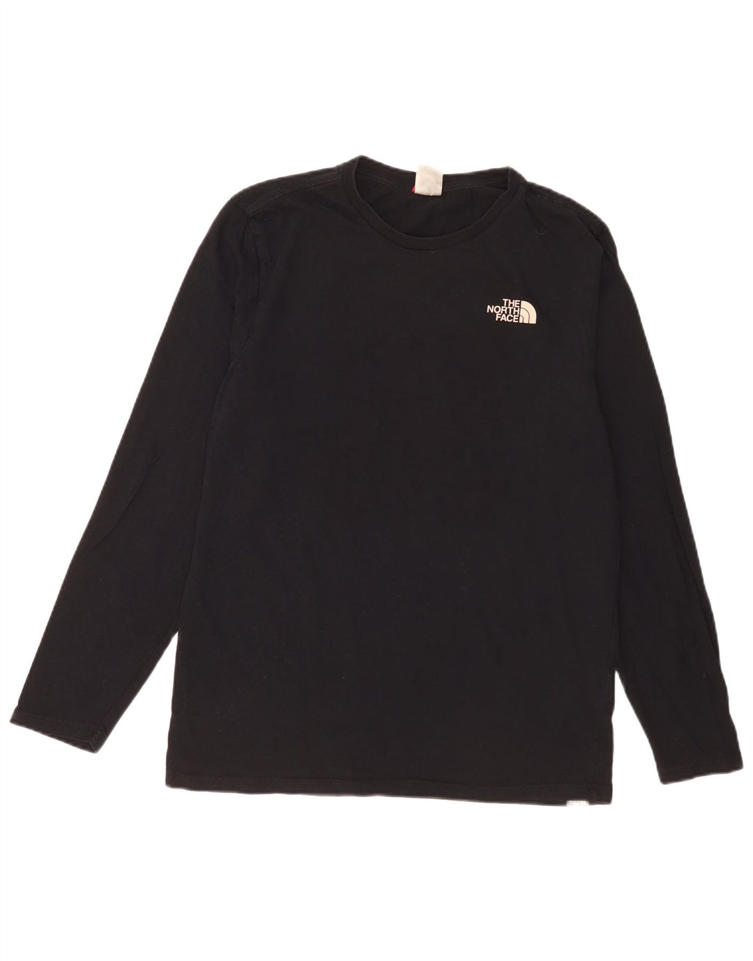 The North Face Herren-Grafik-Oberteil, langärmelig, mittelschwarz, Baumwolle