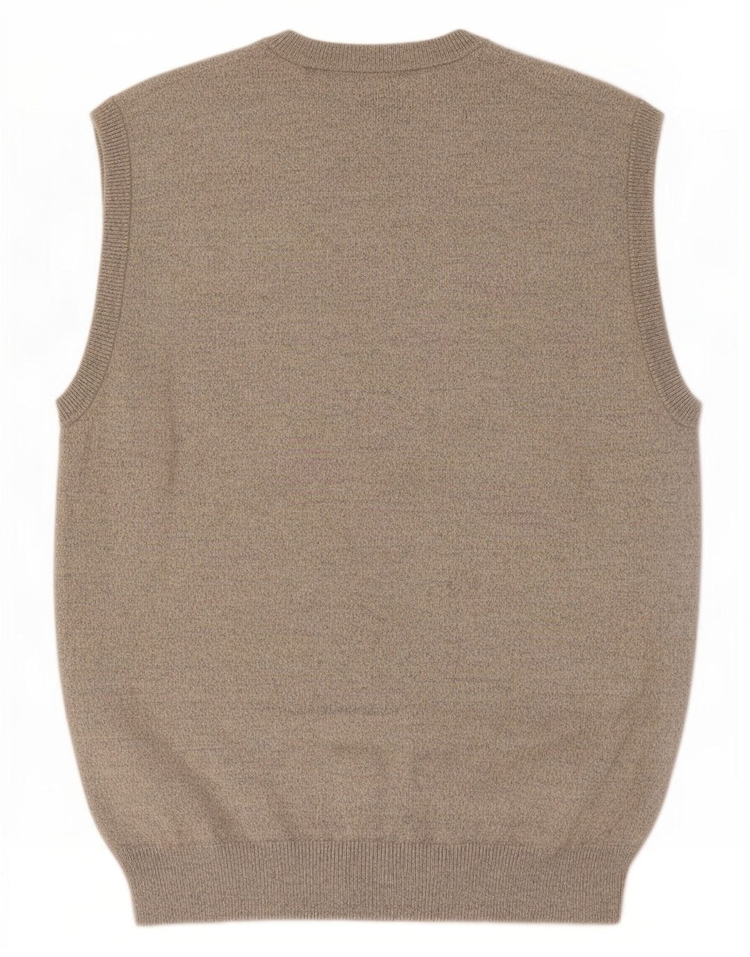 Marks & Spencer Herren-Tanktop aus mittelbeiger, gesprenkelter Baumwolle