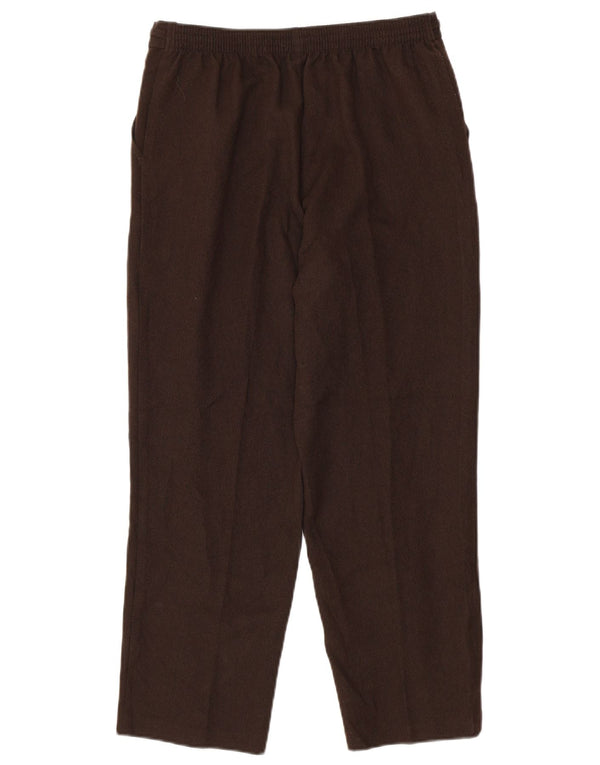 Marks & Spencer Damen Tapered Casual Hose UK 12 Medium W30 L26 Braun